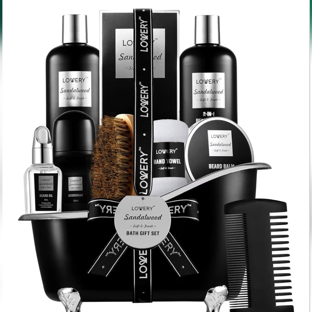 Men Body Wash Beard Kit